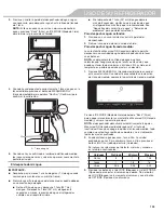 Предварительный просмотр 109 страницы KitchenAid KRFF507HBS Use & Care Manual