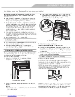 Preview for 25 page of KitchenAid KRFF507HPS Use & Care Manual