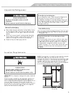 Предварительный просмотр 5 страницы KitchenAid KRFF707ESS Use & Care Manual