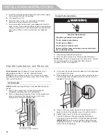 Предварительный просмотр 12 страницы KitchenAid KRFF707ESS Use & Care Manual