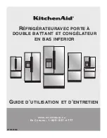 Предварительный просмотр 85 страницы KitchenAid KRFF707ESS Use & Care Manual