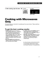 Preview for 27 page of KitchenAid Krisp Use & Care Manual