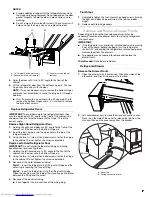 Предварительный просмотр 7 страницы KitchenAid KRMF606ESS User Instructions