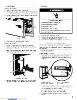 Предварительный просмотр 9 страницы KitchenAid KRMF606ESS User Instructions