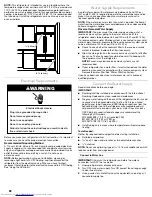 Предварительный просмотр 12 страницы KitchenAid KRMF606ESS User Instructions