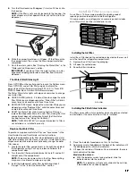 Preview for 17 page of KitchenAid KRMF706ESS00 User Instructions