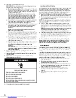 Preview for 6 page of KitchenAid KRSC500ESS User Instructions