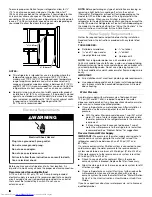 Preview for 8 page of KitchenAid KRSC500ESS User Instructions