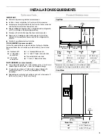 Предварительный просмотр 3 страницы KitchenAid KRSC503ESS Installation Instructions And Owner'S Manual