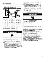 Предварительный просмотр 5 страницы KitchenAid KRSC503ESS Installation Instructions And Owner'S Manual