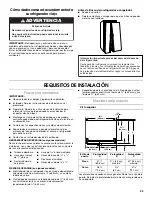 Предварительный просмотр 23 страницы KitchenAid KRSC503ESS Installation Instructions And Owner'S Manual