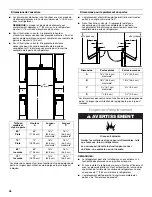 Предварительный просмотр 46 страницы KitchenAid KRSC503ESS Installation Instructions And Owner'S Manual