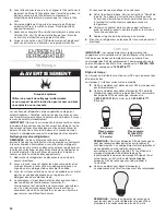 Предварительный просмотр 54 страницы KitchenAid KRSC503ESS Installation Instructions And Owner'S Manual