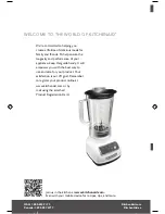 Preview for 2 page of KitchenAid KSB1570 Instructions Manual