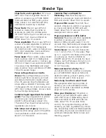 Preview for 18 page of KitchenAid KSB1575ER Instructions Manual