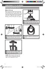 Предварительный просмотр 6 страницы KitchenAid KSB1585 Manual