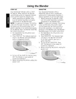 Preview for 10 page of KitchenAid KSB354 Instructions Manual