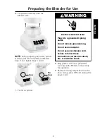 Preview for 11 page of KitchenAid KSB565 Instructions And Recipes Manual