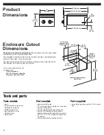 Preview for 4 page of KitchenAid KSBN220 Installation Instructions And Use And Care Manual