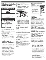 Preview for 19 page of KitchenAid KSBN220 Installation Instructions And Use And Care Manual