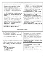 Preview for 3 page of KitchenAid KSBN220SSS Installation Instructions And Use And Care Manual