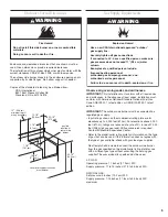 Preview for 5 page of KitchenAid KSBN220SSS Installation Instructions And Use And Care Manual