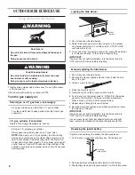 Preview for 8 page of KitchenAid KSBN220SSS Installation Instructions And Use And Care Manual