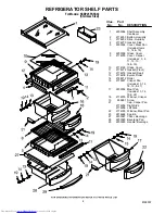 Предварительный просмотр 4 страницы KitchenAid KSBP25FKSS02 Parts List