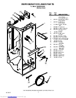 Предварительный просмотр 3 страницы KitchenAid KSBP25INSS01 Parts List