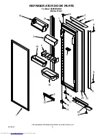 Предварительный просмотр 9 страницы KitchenAid KSBP25INSS01 Parts List