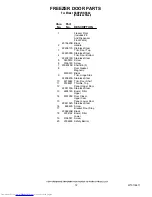 Preview for 12 page of KitchenAid KSBP25INSS02 Parts List