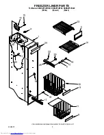 Предварительный просмотр 5 страницы KitchenAid KSBS25FJBL00 Parts List