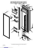 Предварительный просмотр 9 страницы KitchenAid KSBS25FJBL00 Parts List