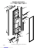 Предварительный просмотр 11 страницы KitchenAid KSBS25FJBL00 Parts List