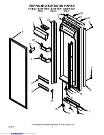 Предварительный просмотр 9 страницы KitchenAid KSBS25FJBL01 Parts List