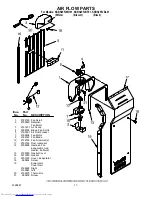 Предварительный просмотр 17 страницы KitchenAid KSBS25FJBL01 Parts List