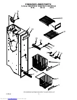 Предварительный просмотр 5 страницы KitchenAid KSBS25FKBL00 Parts List