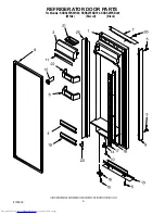 Предварительный просмотр 9 страницы KitchenAid KSBS25FKBL00 Parts List