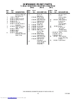 Предварительный просмотр 14 страницы KitchenAid KSBS25FKBL00 Parts List