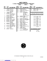 Предварительный просмотр 16 страницы KitchenAid KSBS25FKBL00 Parts List