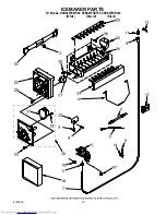 Предварительный просмотр 19 страницы KitchenAid KSBS25FKBL00 Parts List