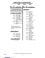 Предварительный просмотр 21 страницы KitchenAid KSBS25FKBL00 Parts List