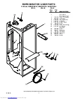 Предварительный просмотр 3 страницы KitchenAid KSBS25FKBL01 Parts List