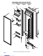 Предварительный просмотр 9 страницы KitchenAid KSBS25FKBL01 Parts List