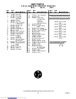 Предварительный просмотр 16 страницы KitchenAid KSBS25FKBL01 Parts List