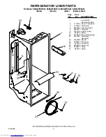 Предварительный просмотр 3 страницы KitchenAid KSBS25FKBL02 Parts List