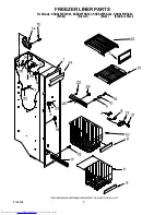 Предварительный просмотр 5 страницы KitchenAid KSBS25FKBL02 Parts List