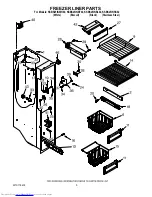 Предварительный просмотр 5 страницы KitchenAid KSBS25INBL02 Parts List