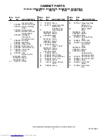 Preview for 2 page of KitchenAid KSBS25INBL03 Parts List