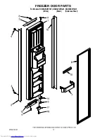 Предварительный просмотр 11 страницы KitchenAid KSBS25IVBL01 Parts List